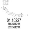 VW 855253101M Exhaust Pipe